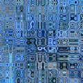 Blue and Brown Quilt
