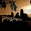 Minneapolis Skyline in Copper